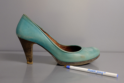 Het compenseren van de afwikkeling van de voet