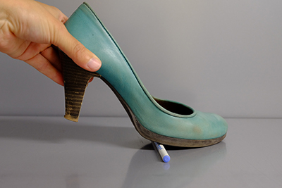 Het compenseren van de afwikkeling van de voet